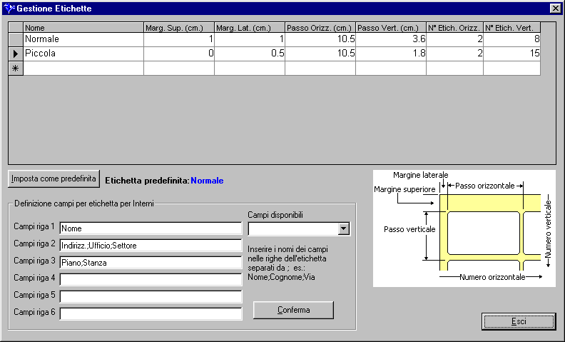 software rubrica telefonica